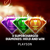 3 Supercharged Diamonds: Hold and Win